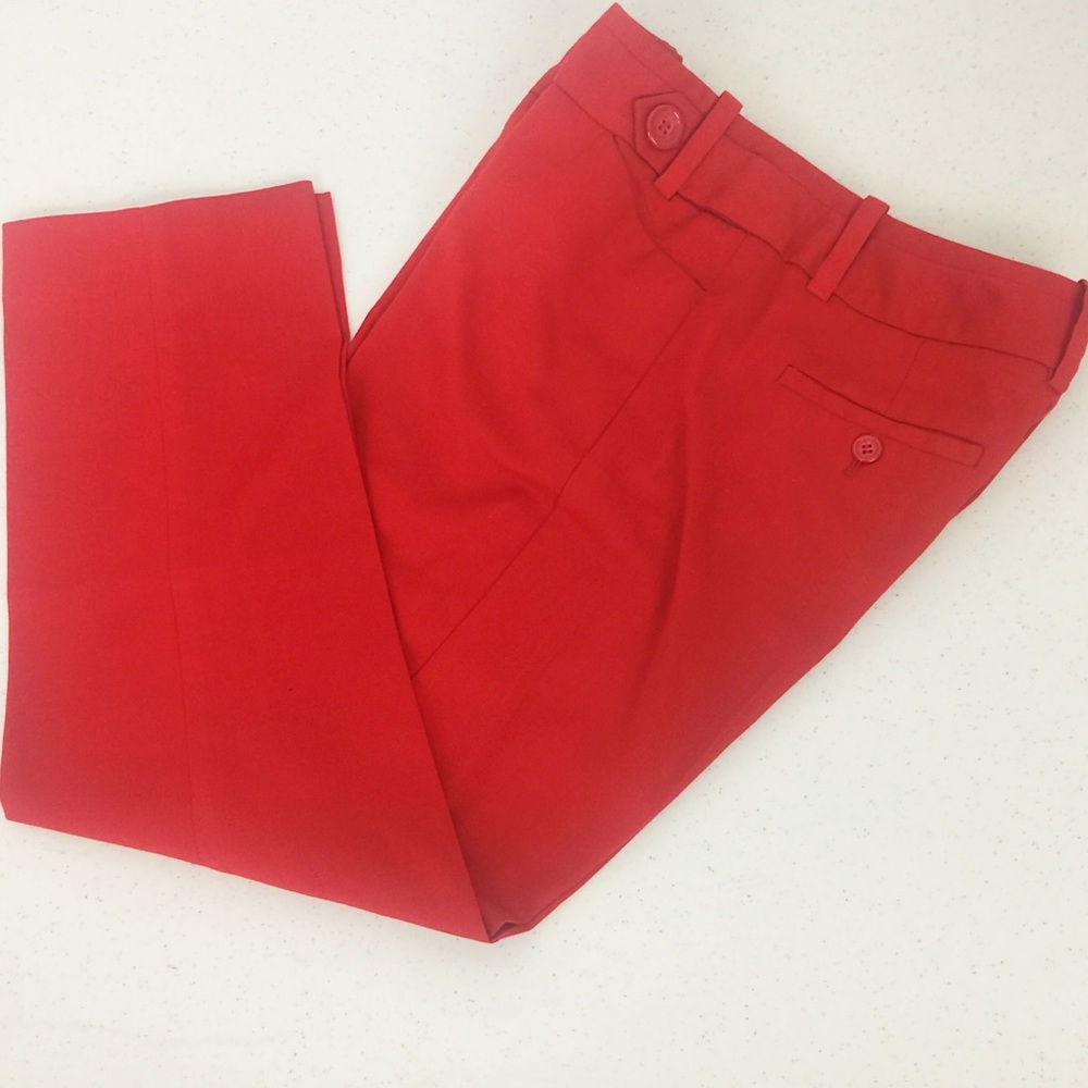 The Limited Red Cassidy Fit Ankle Dress Pant